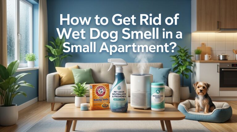 How to Get Rid of Wet Dog Smell in a Small Apartment?