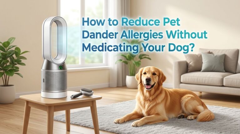 How to Reduce Pet Dander Allergies Without Medicating Your Dog?