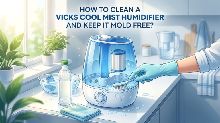 How to Clean a Vicks Cool Mist Humidifier and Keep It Mold Free?