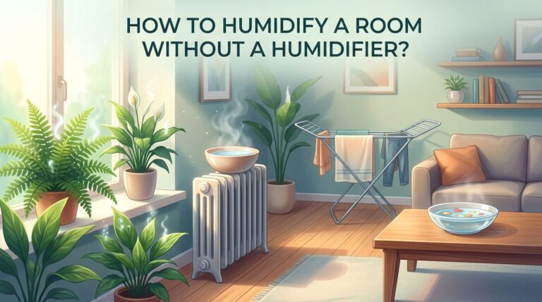 How to Humidify a Room Without a Humidifier?