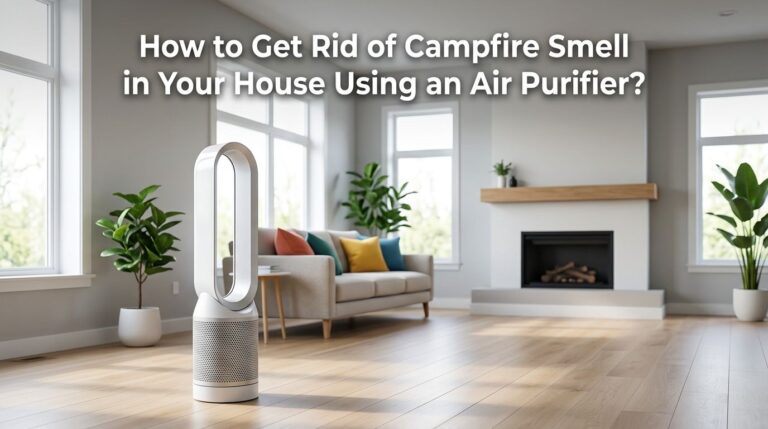 How to Get Rid of Campfire Smell in Your House Using an Air Purifier?