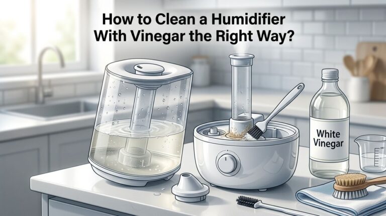 How to Clean a Humidifier With Vinegar the Right Way?