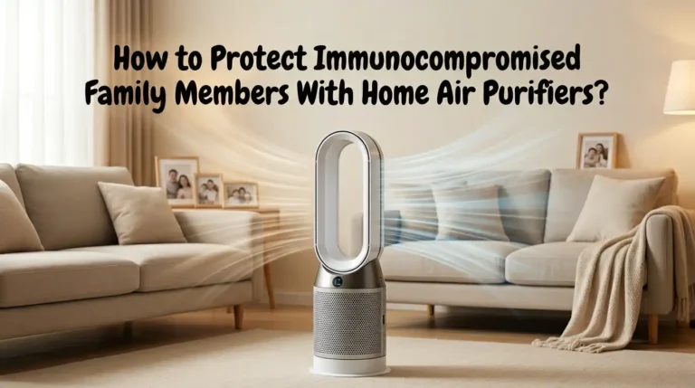 How to Protect Immunocompromised Family Members With Home Air Purifiers?