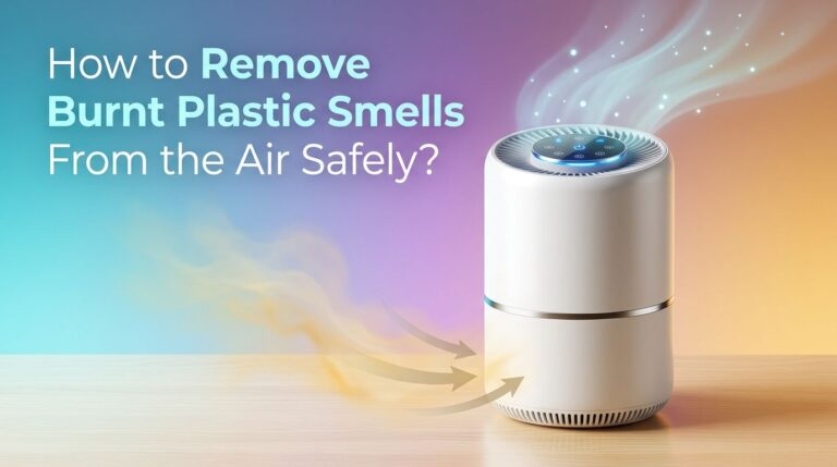 How to Remove Burnt Plastic Smells From the Air Safely?