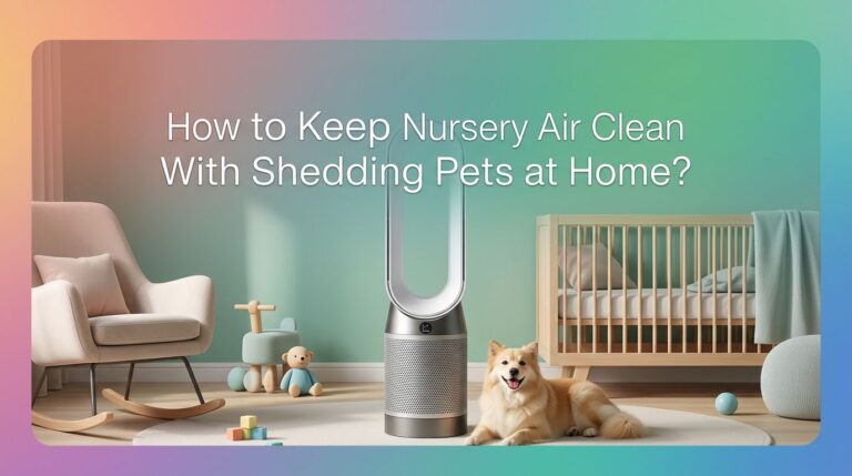 How to Keep Nursery Air Clean With Shedding Pets at Home?