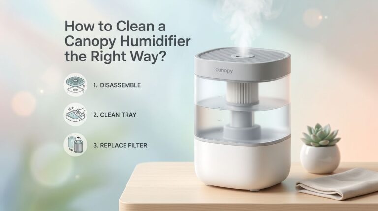 How to Clean a Canopy Humidifier the Right Way?