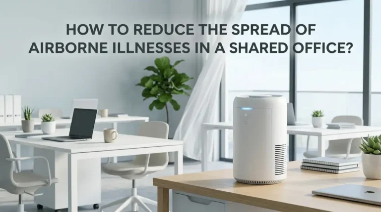 How to Reduce the Spread of Airborne Illnesses in a Shared Office?