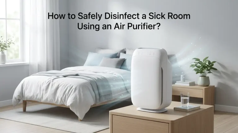 How to Safely Disinfect a Sick Room Using an Air Purifier?