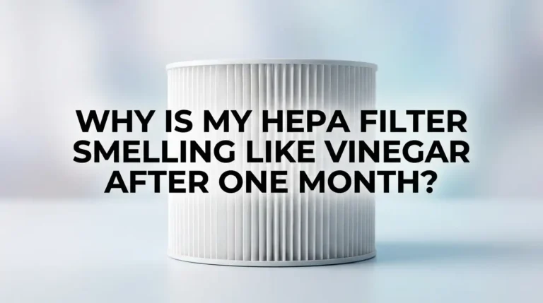 Why Is My HEPA Filter Smelling Like Vinegar After One Month?