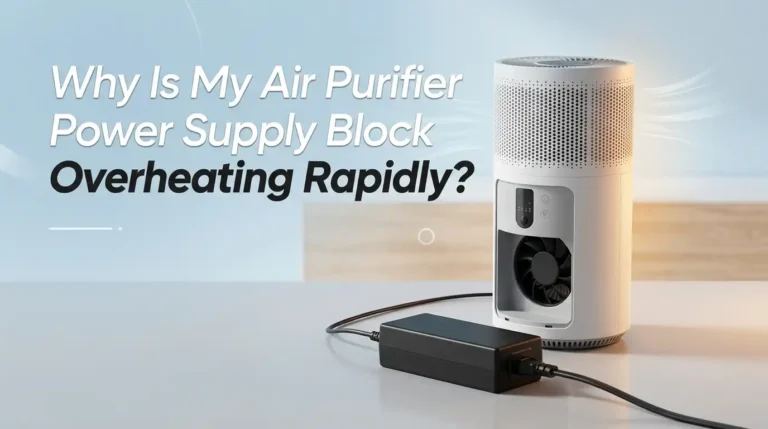 Why Is My Air Purifier Power Supply Block Overheating Rapidly?
