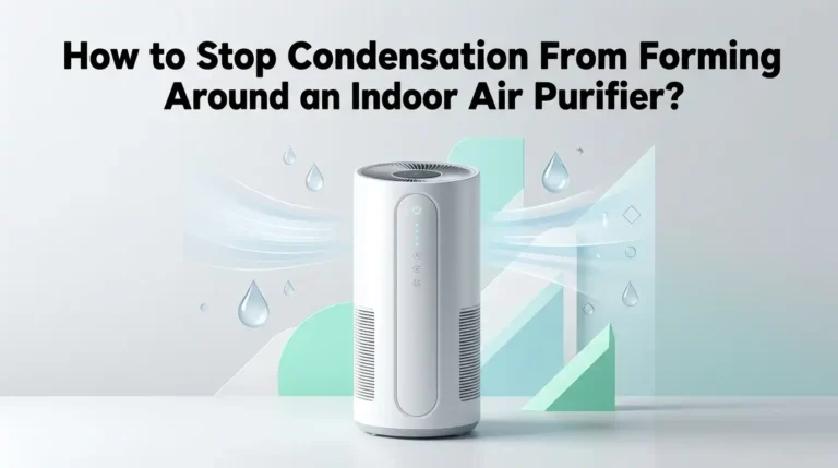 How to Stop Condensation From Forming Around an Indoor Air Purifier?