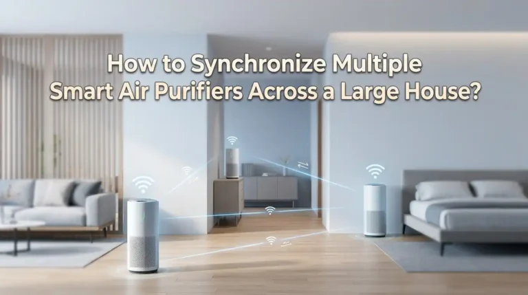 How to Synchronize Multiple Smart Air Purifiers Across a Large House?