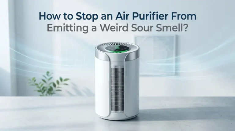 How to Stop an Air Purifier From Emitting a Weird Sour Smell?