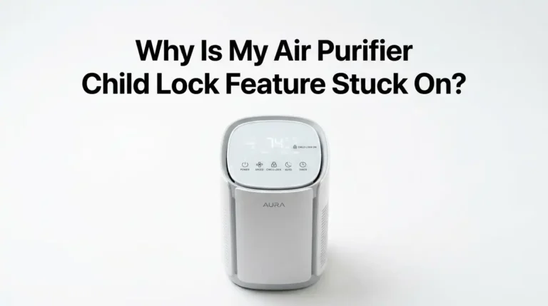 Why Is My Air Purifier Child Lock Feature Stuck On?