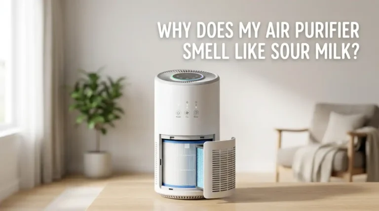 Why Does My Air Purifier Smell Like Sour Milk?