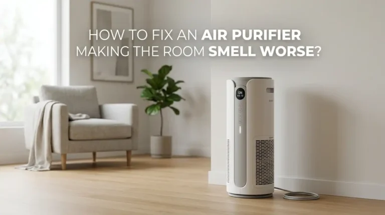 How To Fix An Air Purifier Making The Room Smell Worse?