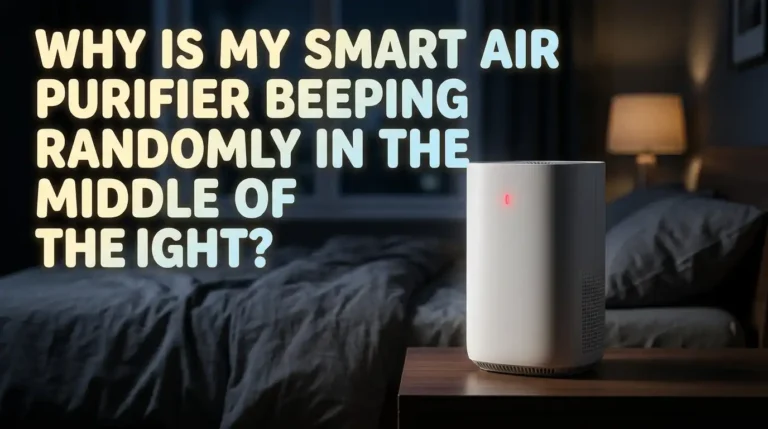 Why Is My Smart Air Purifier Beeping Randomly In The Middle Of The Night?