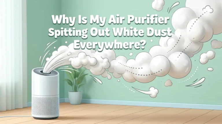 Why Is My Air Purifier Spitting Out White Dust Everywhere?