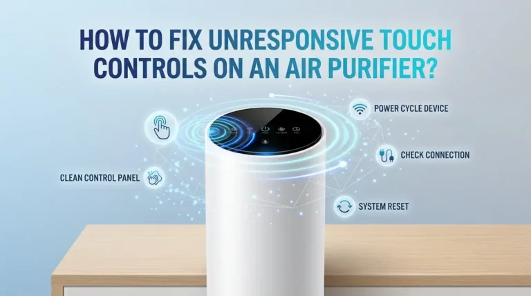 How To Fix Unresponsive Touch Controls On An Air Purifier?