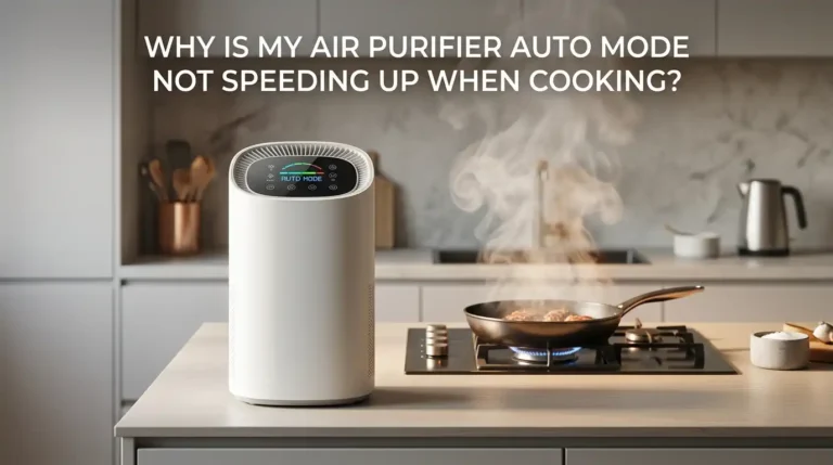 Why Is My Air Purifier Auto Mode Not Speeding Up When Cooking?