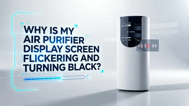 Why Is My Air Purifier Display Screen Flickering And Turning Black?
