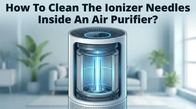 How To Clean The Ionizer Needles Inside An Air Purifier?