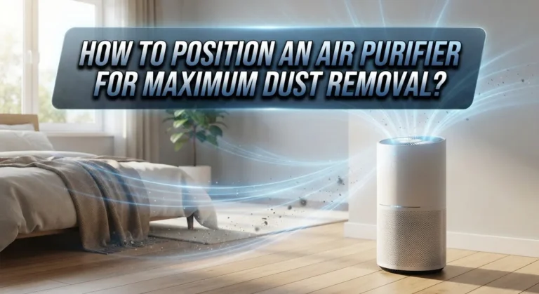 How To Position An Air Purifier For Maximum Dust Removal?