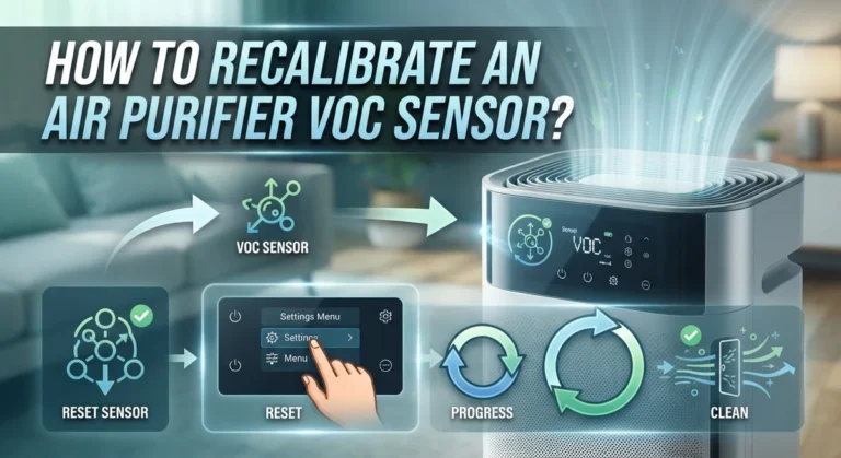 How To Recalibrate An Air Purifier VOC Sensor?