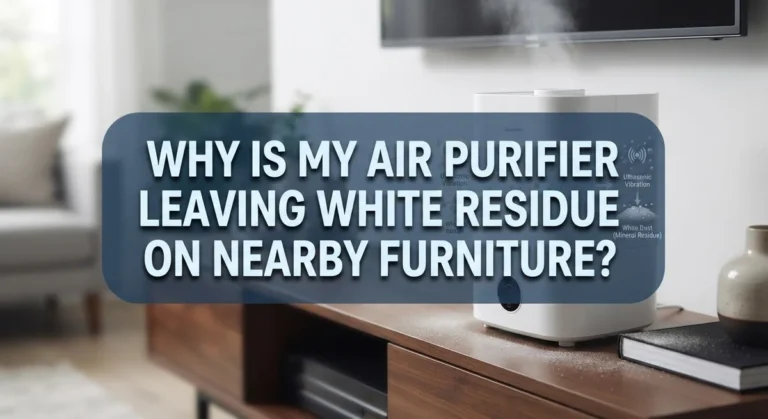 Why Is My Air Purifier Leaving White Residue On Nearby Furniture?