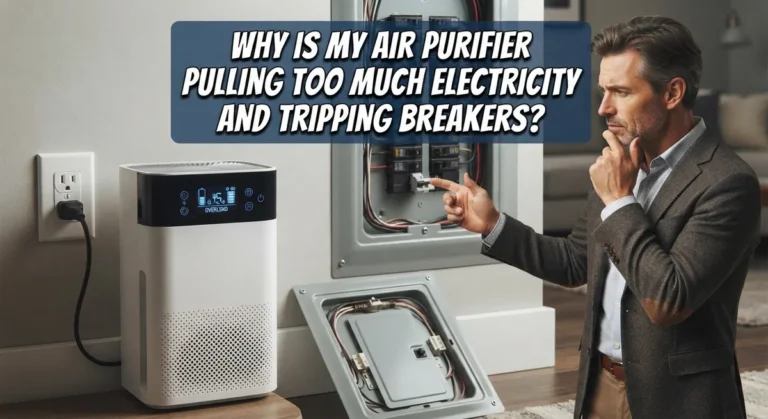 Why Is My Air Purifier Pulling Too Much Electricity And Tripping Breakers?